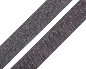 Stoklasa Suchý zip háček + plyš 740843/306 šedý, šířka 2cm (v metráži)