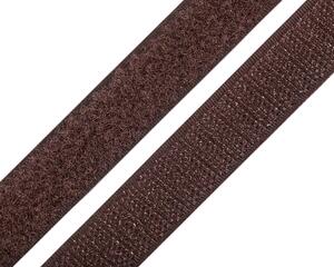 Stoklasa Suchý zip háček + plyš 740843/161 hnědý, šířka 2cm (v metráži)