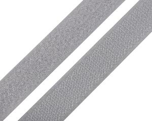 Stoklasa Suchý zip háček + plyš 740843/134 holubí šedá, šířka 2cm (v metráži)