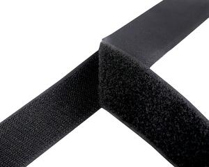 Stoklasa Suchý zip háček + plyš 740601 černý, šířka 3,8cm (v metráži)