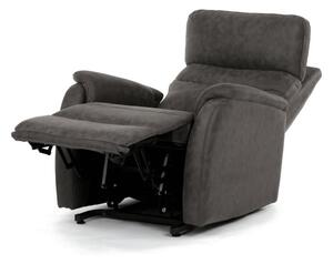 Polohovací křeslo černé, elektrické TV-L8904 BK3