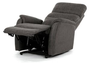 Polohovací křeslo černé, elektrické TV-L8904 BK3