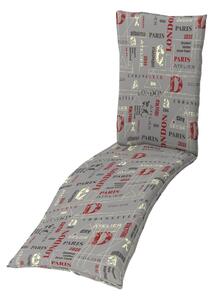 Doppler LIVING 1112 relax, polstr na relaxační křeslo, 48x170x6 cm
