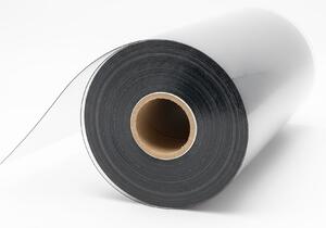 Průhledný ochranný ubrus na stůl z měkčeného PVC (tzv. měkké sklo) tl. 1,2mm, š.70cm, role 15m