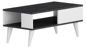 Konferenční stolek Vavepu 2 (černá + bílá). 1093160