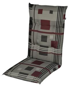 Doppler LIVING 2914 šedá, vysoký polstr na křesla a židle, 48x119x6 cm