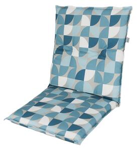 Doppler LIVING 2917 modrá, střední polstr na křesla a židle, 48x110x6 cm