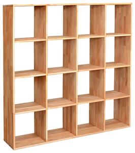 REGÁL, barvy buku, jádrový buk, 149/149/35 cm Livetastic - Knihovny, Online Only