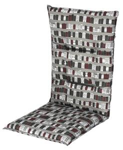 Doppler SPOT 2910 šedá, vysoký polstr na křesla a židle, 48x118x5 cm