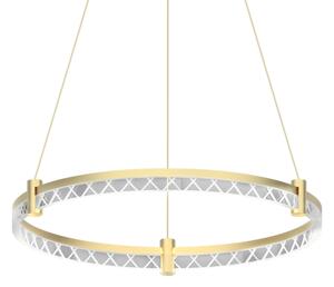 LED Lustr na lanku ELEGANCE LED/36W/230V pr. 60 cm zlatá