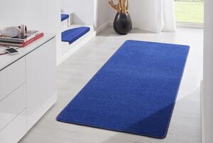 Modrý kusový koberec Fancy 103007 Blau 80x200 cm