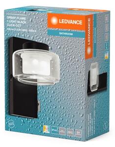 Ledvance - LED Koupelnové nástěnné svítidlo ORBIS FLAME LED/5,5W/230V IP44 černá