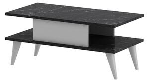 Konferenční stolek Disevo 1 (černá + bílá). 1093180