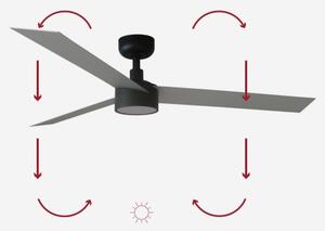 FARO 34286-1TW - LED Stmív. ventilátor CRUISER LED/18W/230V 2700/3000/4000K + DO