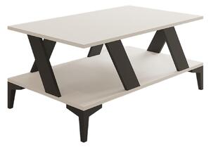 Konferenční stolek Puvulu (antracit + bílá). 1093192