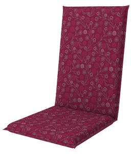 Doppler LIVING 1114 vínová, vysoký polstr na křesla a židle, 48x119x6 cm