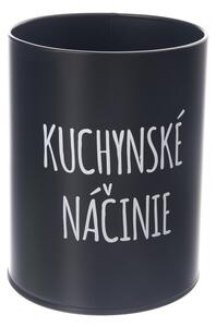 Stojan plech Kuchynské náčinie BLACK SK