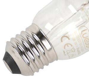 Sada 5 stmívatelných LED vláknových žárovek E27 G95 černých 550 lm 2700 K