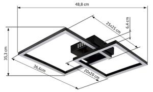 Globo 672842 - LED Stropní svítidlo TYLER LED/20W/230V