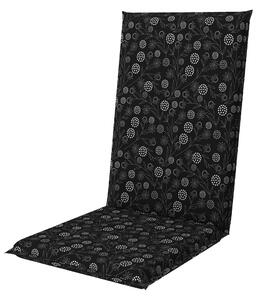 Doppler LIVING 1113 antracit, vysoký polstr na křesla a židle, 48x119x6 cm
