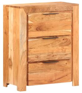 Příborník Linton - masivní akáciové dřevo | 59x33x75 cm