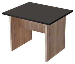 Konferenční stolek Libepi 1 (dub + černá). 1093206