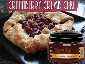 Candleberry Cranberry Crumb Cake - Vonný vosk do aromalampy
