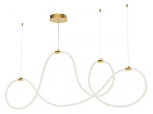 Smarter Závěsné LED interiérové svítidlo Henk, d.150cm Barva: Zlatá