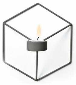 Nástěnný svícen hexagon POV Grey Menu
