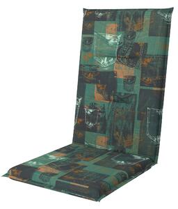 Doppler SPOT 1111 zelená, vysoký polstr na křesla a židle, 48x118x5 cm