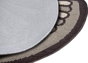 Protiskluzová rohožka Weave 105252 Taupe Brown Cream 50x80 cm