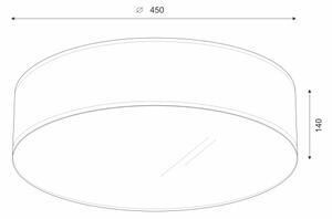 Brilagi - LED Stropní svítidlo SIRIJA LED/24W/230V pr. 45 cm krémová