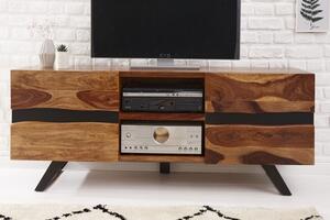 Televizní stolek AMAZONAS 160 CM masiv sheesham Nábytek | Obývací pokoj | Televizní stolky
