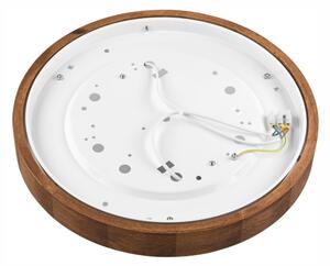 Brilagi - LED Stropní svítidlo CARVALHO SLIM 2xE27/60W/230V dub třešeň pr. 37 cm
