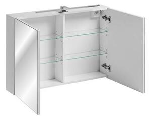 Koupelnová skříňka CMD LEONARDO WHITE 84-90-B-2D