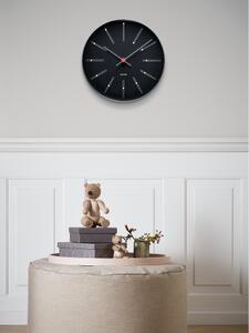 Nástěnné hodiny Bankers Black 21 cm Arne Jacobsen Clocks