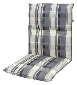 Doppler LIVING 6304 šedá, nízký polstr na křesla a židle, 48x100x6 cm