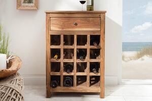 Dřevěný stojan na víno - Hemingway
