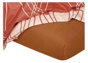 DADKA Jersey prostěradlo nugát Rozměr 90x200x20 jednolůžko