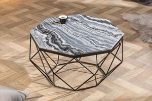 Konferenční stolek DIAMOND NOBLES 69 CM šedý mramor Nábytek | Obývací pokoj | Konferenční stolky | Všechny konferenční stolky