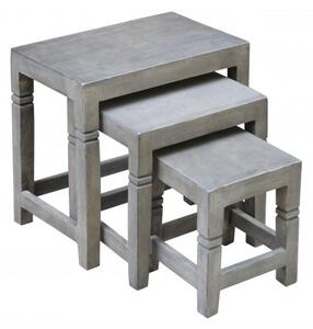 Designový konferenční stolek Bruce, šedý