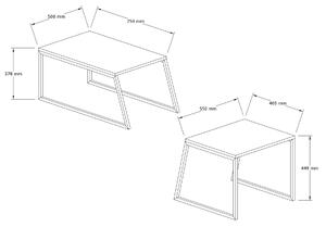 Konferenční stolek Nulubo 1 (dub). 1093235
