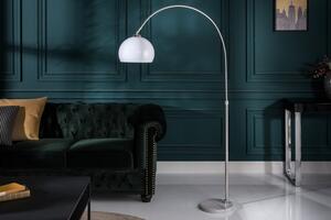 Luxusní stojací lampa Diana, bílá
