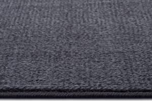 Kusový koberec Basic 105486 Black 120x170 cm