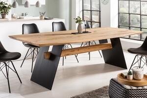 Jídelní stůl GRAND OAK NATUR 200 CM masiv divoký dub Nábytek | Jídelní prostory | Jídelní stoly | Všechny jídelní stoly