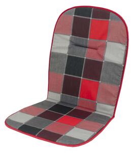 Doppler SPOT 6118 antracit/červená, vysoký polstr na židli, 44x93x2 cm