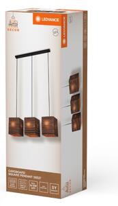 Ledvance - Lustr na lanku DECOR CARDBOARD 3xE27/15W/230V