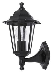 Venkovní nástěnná lampa VELENCE, černá