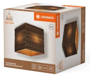 Ledvance - Stropní svítidlo DECOR CARDBOARD 1xE27/15W/230V 25x25 cm