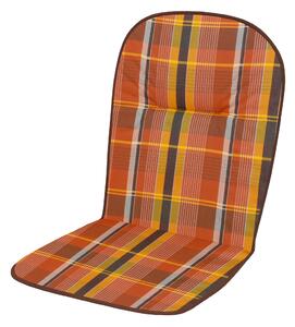 Doppler SPOT 24 oranžová/žlutá, vysoký polstr na židli, 44x93x2 cm